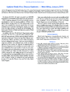 Update Ebola Virus Disease Epidemic  West Africa January 2015