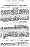 Public health reports  v 16 no 22 May 31 1901