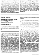 Science and education as the essential equation for successful prevention