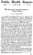 Public Health Reports  v 66 no 24 JUNE 15 1951