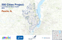 500 Cities Project Local Data for Better Health 2016 Peoria IL
