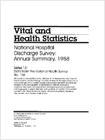 National Hospital Discharge Survey Annual Summary 1988