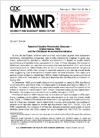 Morbidity and Mortality Weekly Report MMWR February 4 1994  Vol 43  No 4