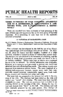 Weekly Reports for JULY 3 1931