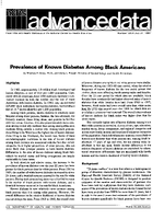 Prevalence of Known Diabetes Among Black Americans