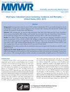 Morbidity and Mortality Weekly Report MMWR  Early Release  Vol 60 July 5 2011