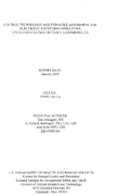 Control Technology and Exposure Assessment for Electronic Recycling Operations United States Penitentiary Lewisburg PA