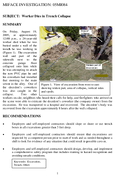 Worker Dies in Trench Collapse