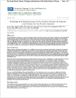 Findings and Implications of the Global Burden of Disease 2010 Study for the Pacific Islands