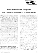 Basic surveillance programs