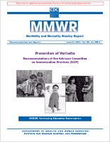 Morbidity and Mortality Weekly Report Recommendations and Reports June 22 2007  Vol 56  No RR4