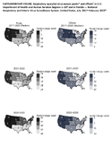 Supplementary Figure Respiratory Syncytial Virus Season Peaks and Offsets in US Department of Health and Human Services Regions 110 and in Florida  National Respiratory and Enteric Virus Surveillance System United States July 2017February 2023