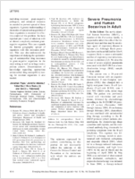 Severe Pneumonia and Human Bocavirus in Adult