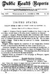 Public health reports  v 13 no 32 August 11 1899