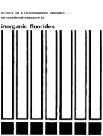 Criteria for a Recommended Standard Occupational Exposure to Inorganic Fluorides 1975