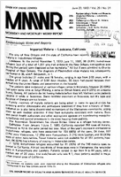 Morbidity and Mortality Weekly Report MMWR June 20 1980  Vol 29  No 24