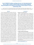 Use of JYNNEOS Smallpox and Mpox Vaccine Live Nonreplicating for Persons Aged  18 Years at Risk for Mpox During an Mpox Outbreak Recommendations of the Advisory Committee on Immunization Practices  United States 2023