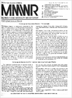 MMWR Morbidity and Mortality Weekly Report March 25 1977  Vol 26  No 12