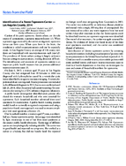 Identification of a Taenia Tapeworm Carrier  Los Angeles County 2014