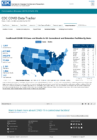 Confirmed COVID19 deaths in US correctional and detention facilities by state January 14 2021
