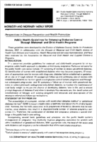 MMWR Morbidity and Mortality Weekly Report April 4 1986  Vol 35  No 13