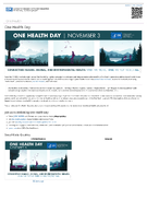 One Health Day  November 3 2023 text