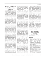 Malaria and Travel to the Dominican Republic