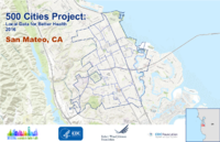 500 Cities Project Local Data for Better Health 2016 San Mateo CA