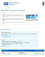 H5N1 Bird Flu  Current Situation