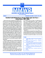 MMWR Morbidity and Mortality Weekly Report Vol 58 No 36 January 15 1993