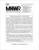 MMWR Morbidity and Mortality Weekly Report Vol 46 No 44 November 7 1997