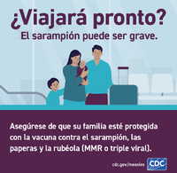 Viajar pronto El sarampin puede ser grave 1080x1080