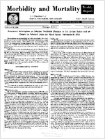 Morbidity and Mortality Weekly Report Vol 3 No 37 September 24 1954