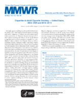 MMWR Morbidity and Mortality Weekly Report Vol 65 No 30 August 5 2016