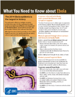 What You Need to Know About Ebola 20141005