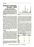 Endemic Tularemia Sweden 2003