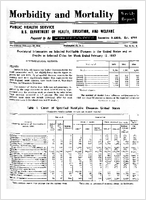 Morbidity and Mortality Weekly Report For release February 19 1960 Vol 9 No 6