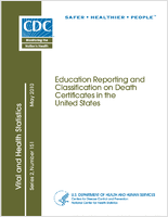 Education reporting and classification on death certificates in the United States