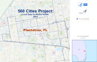500 Cities Project Local Data for Better Health 2014 Plantation FL