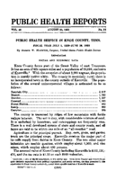 Weekly Reports for AUGUST 21 1931