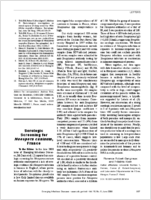 Serologic Screening for Neospora caninum France