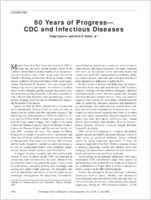60 Years of ProgressCDC and Infectious Diseases