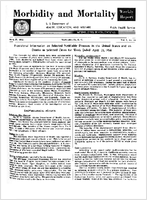 Morbidity and Mortality Weekly Report Vol 5 No 16 April 27 1956