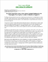 Imported Lassa Fever Case in New Jersey Updated Guidance for Air Passengers Traveling from London to Newark on August 24 Tuesday September 07 2004 1030 EDT 1030 AM EDT