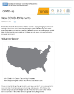 New COVID19 variants 20210115