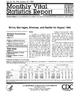 Births marriages divorces and deaths for August 1992