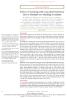 Effects of Cooking with Liquefied Petroleum Gas or Biomass on Stunting in Infants