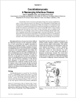 Coccidioidomycosis a reemerging infectious disease