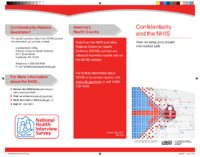 Confidentiality and the NHIS how we keep your private information safe