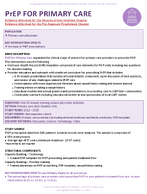 PrEP for Primary Care